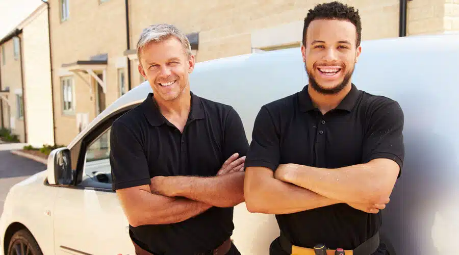 Two PBCU stand next to a car, they are responsible for WHS