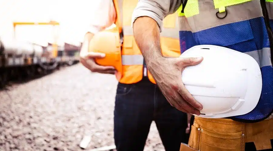 Personal protect equipment (PPE), like high vis vests and hard hats are the last line of defence on the hierarchy of controls.